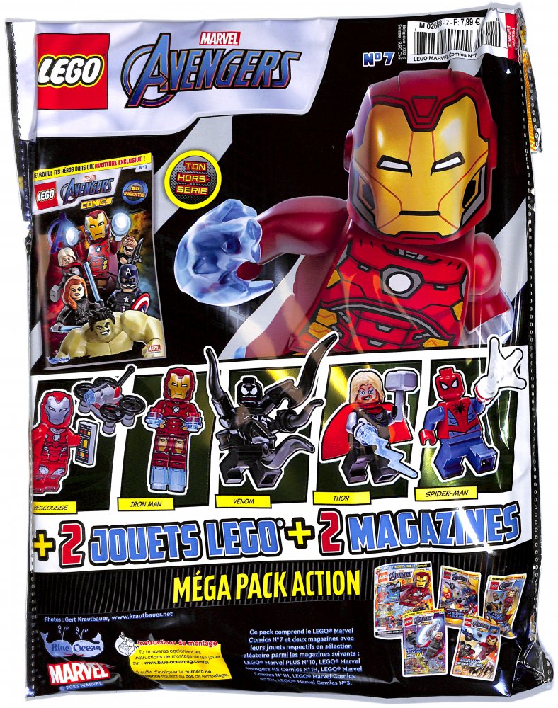 Numéro 7 magazine Lego Marvel Avengers