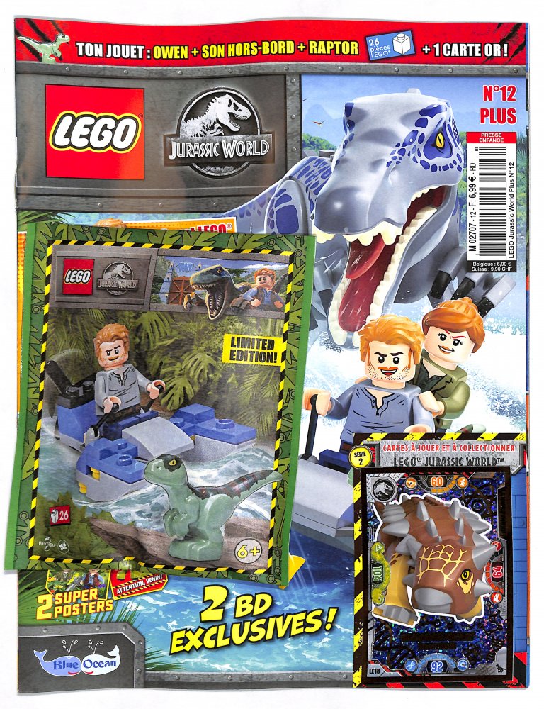 Numéro 12 magazine Lego Jurassik World