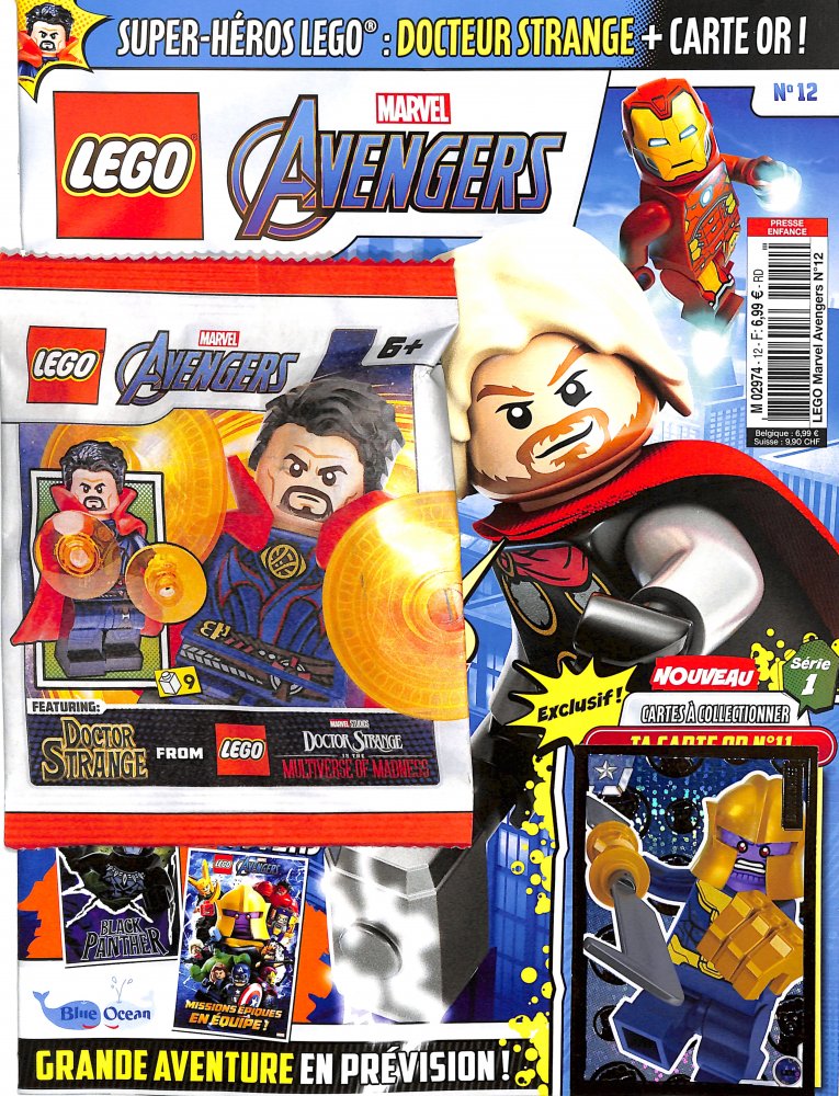 Numéro 12 magazine Lego Marvel Avengers