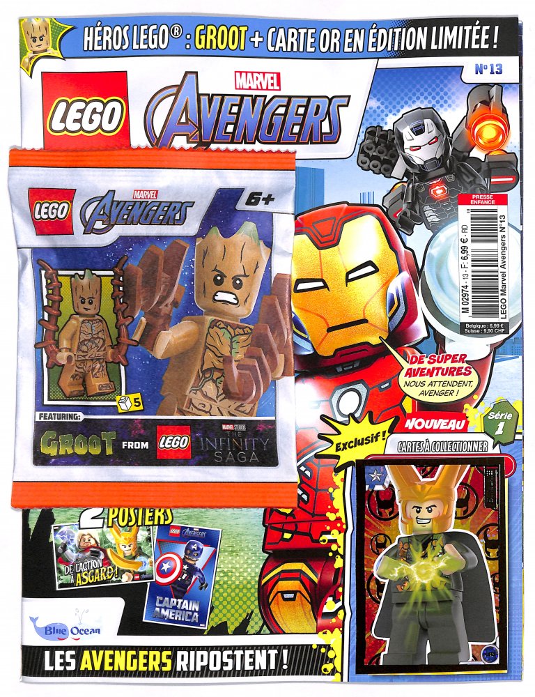 Numéro 13 magazine Lego Marvel Avengers
