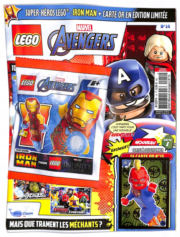 Numéro 14 magazine Lego Marvel Avengers