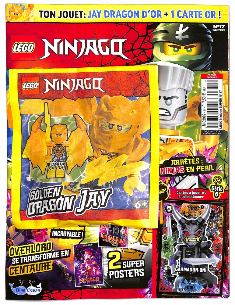 Numéro 17 magazine Lego Ninjago Super