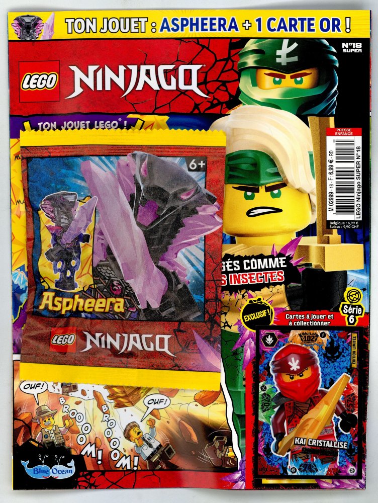 Numéro 18 magazine Lego Ninjago Super