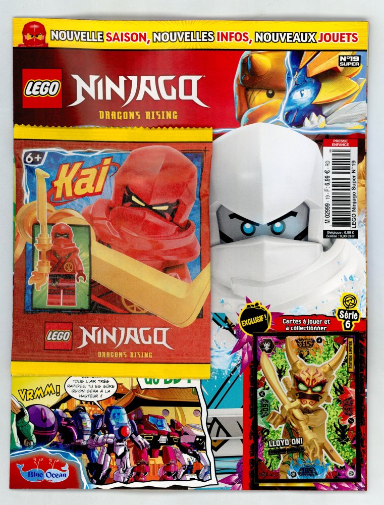 Numéro 19 magazine Lego Ninjago Super