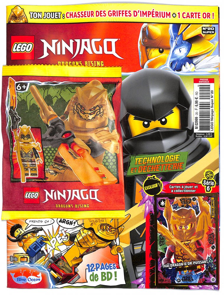 Numéro 20 magazine Lego Ninjago Super