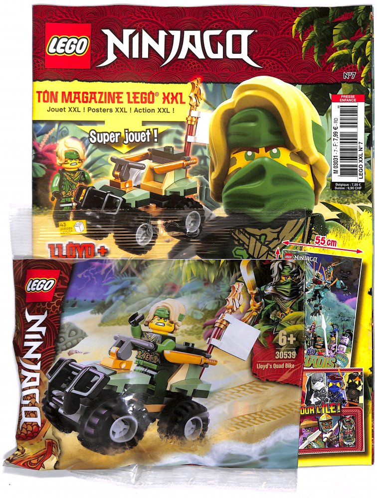 Numéro 7 magazine Lego Ninjago - Magazine Lego XXL