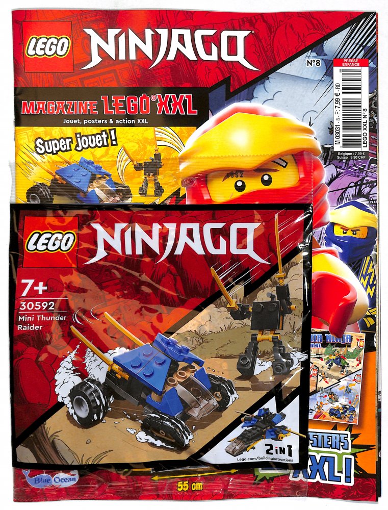 Numéro 8 magazine Lego Ninjago - Magazine Lego XXL