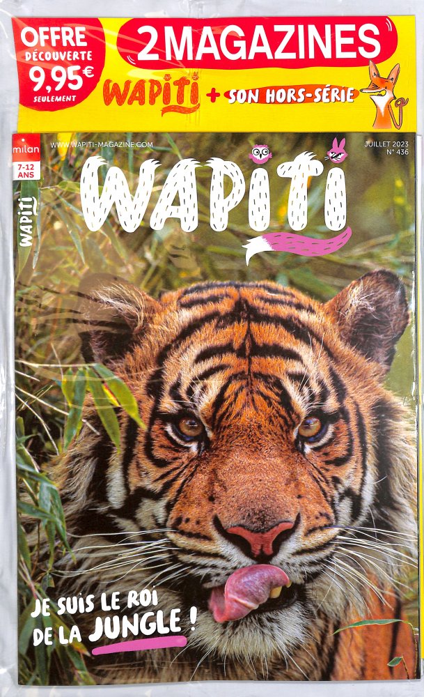 Numéro 2307 magazine Wapiti + Wapiti Hors-série
