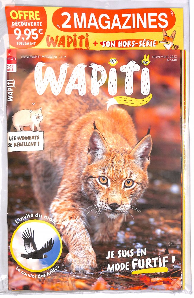 Numéro 2311 magazine Wapiti + Wapiti Hors-série
