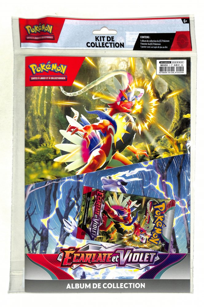 Numéro 1 magazine Pokémon Ecarlate et Violet - Kit de collection