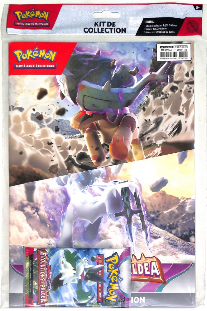 Numéro 2 magazine Pokémon Ecarlate et Violet - Kit de collection