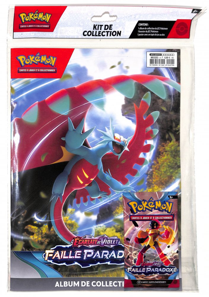 Numéro 4 magazine Pokémon Ecarlate et Violet - Kit de collection - Faille Paradoxe