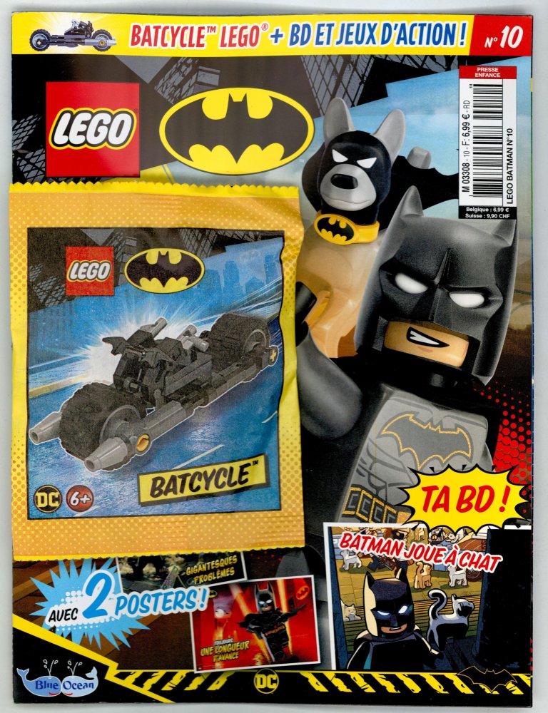 Numéro 10 magazine Lego Batman