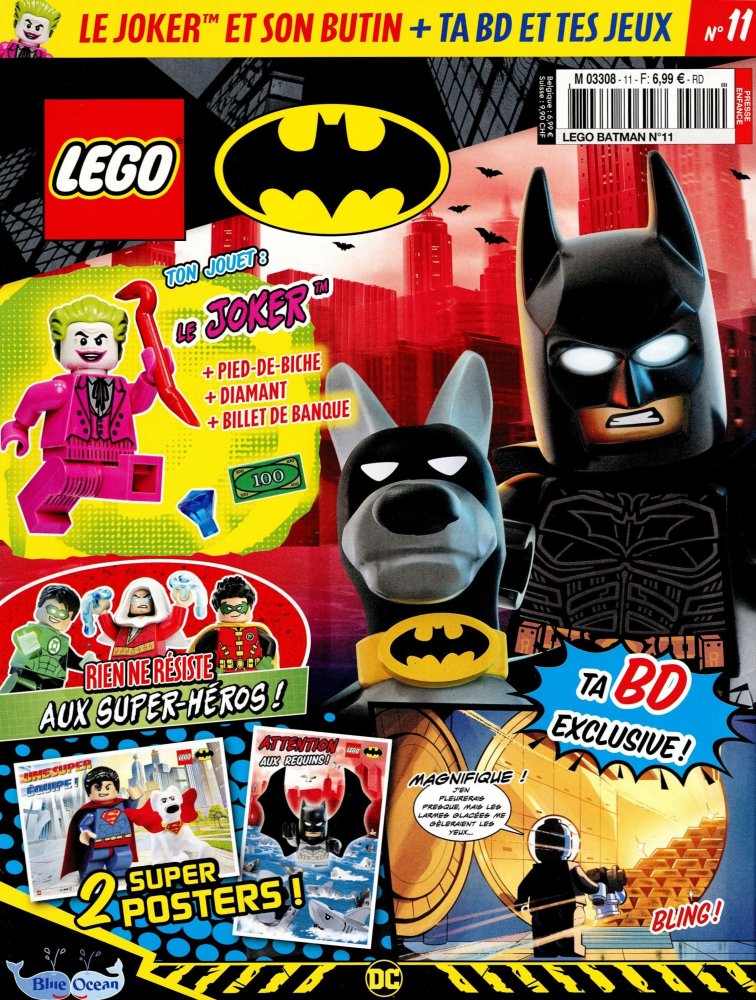 Numéro 11 magazine Lego Batman