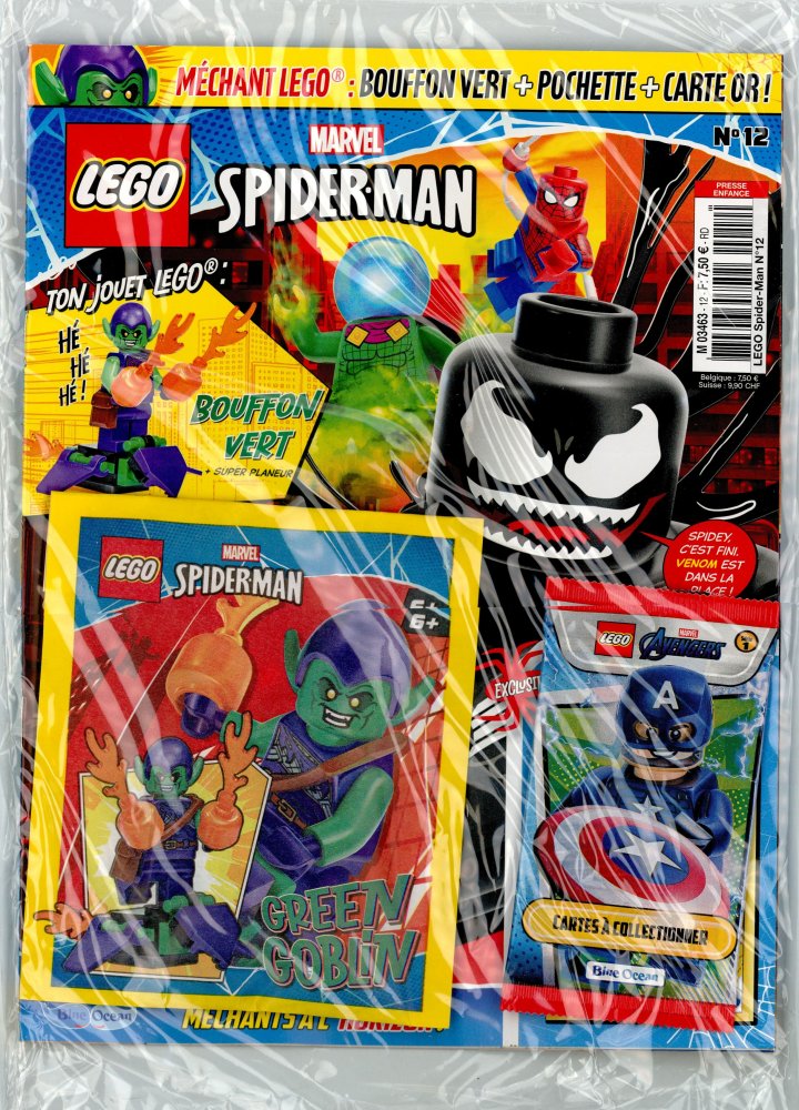 Numéro 12 magazine Lego Spiderman