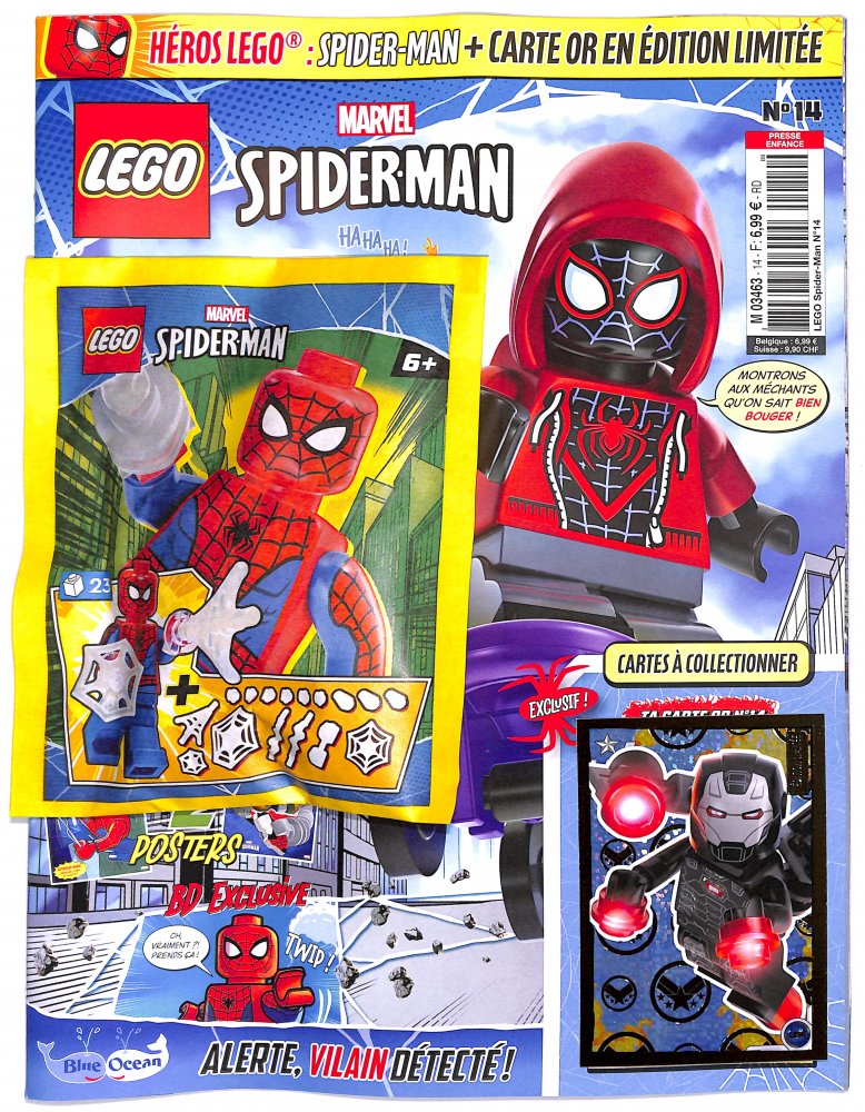 Numéro 14 magazine Lego Spiderman