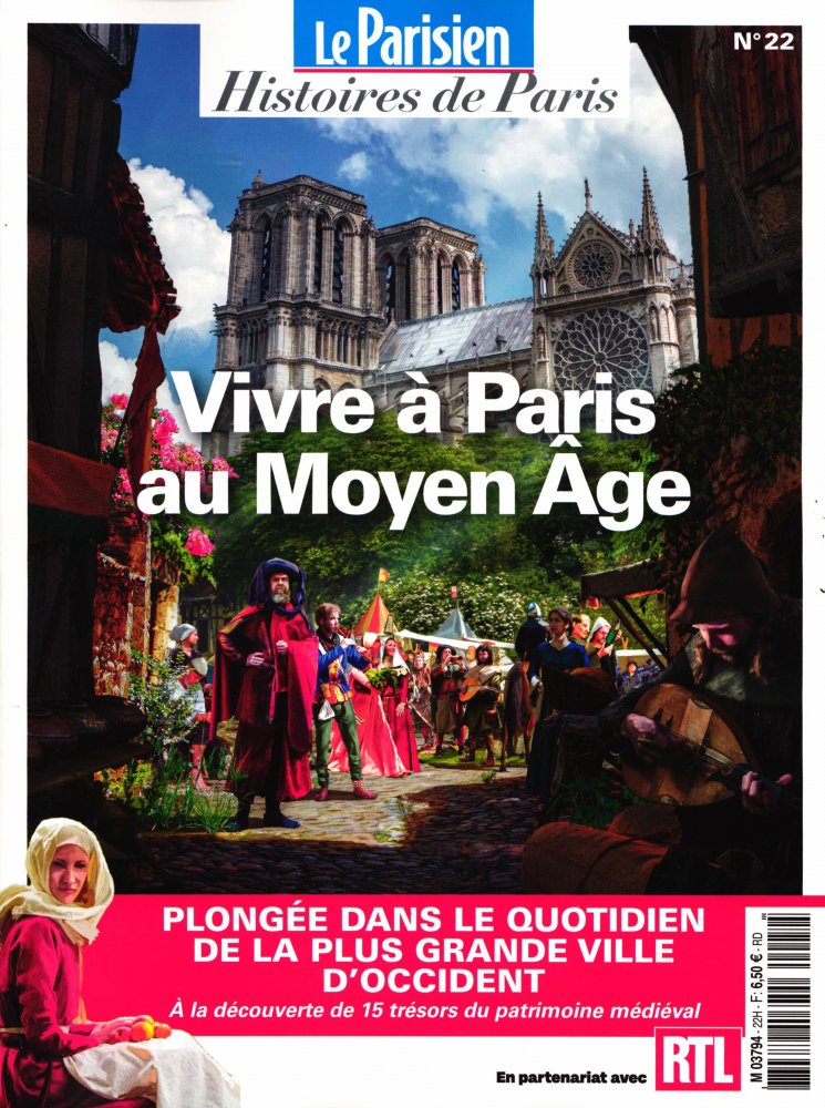 Numéro 22 magazine Le Parisien Histoires de Paris