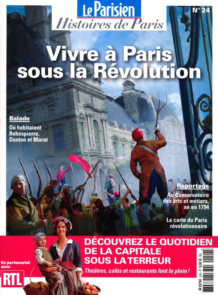 Numéro 24 magazine Le Parisien Histoires de Paris
