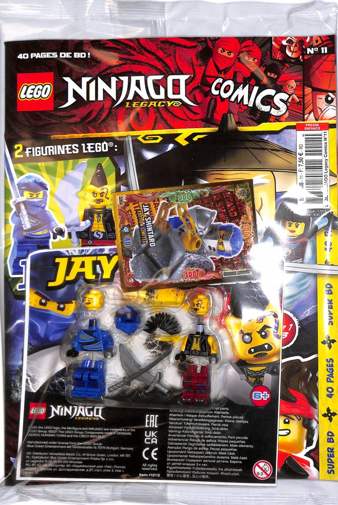 Numéro 11 magazine Lego Ninjago Legacy