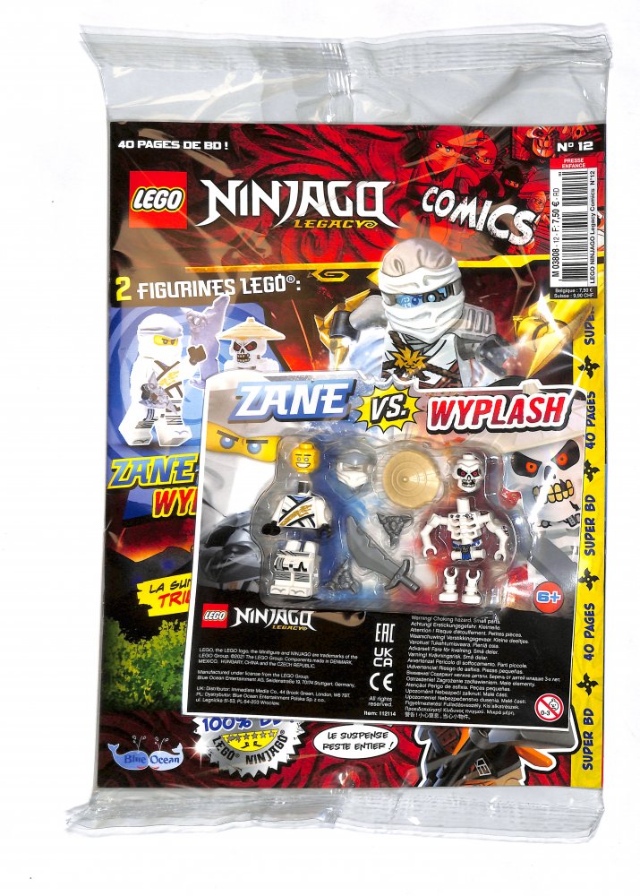 Numéro 12 magazine Lego Ninjago Legacy