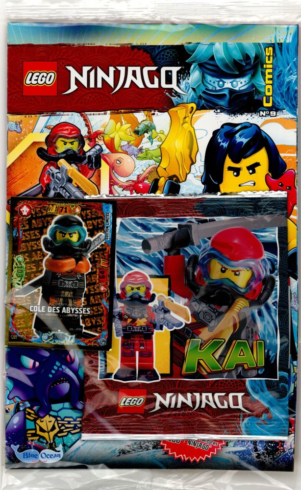 Numéro 9 magazine Lego Ninjago Comics