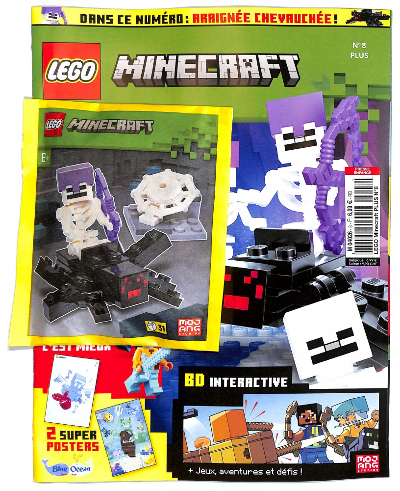 Numéro 8 magazine Lego Minecraft + Jouet