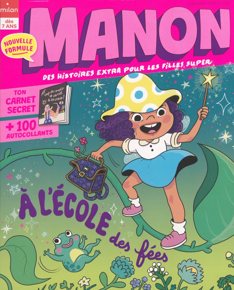 Numéro 218 magazine Manon