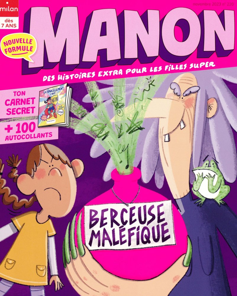 Numéro 220 magazine Manon