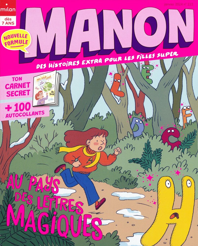 Numéro 222 magazine Manon