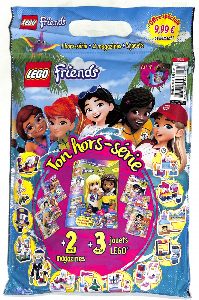 Numéro 1 magazine Lego friends