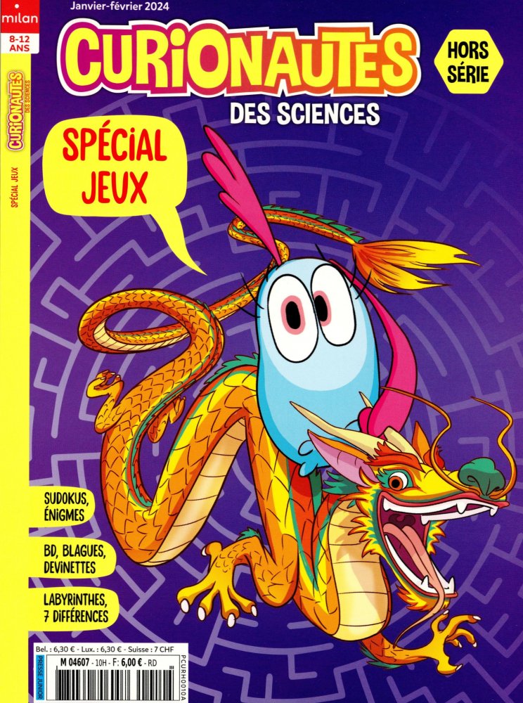 Numéro 10 magazine Curionautes des Sciences Hors Série