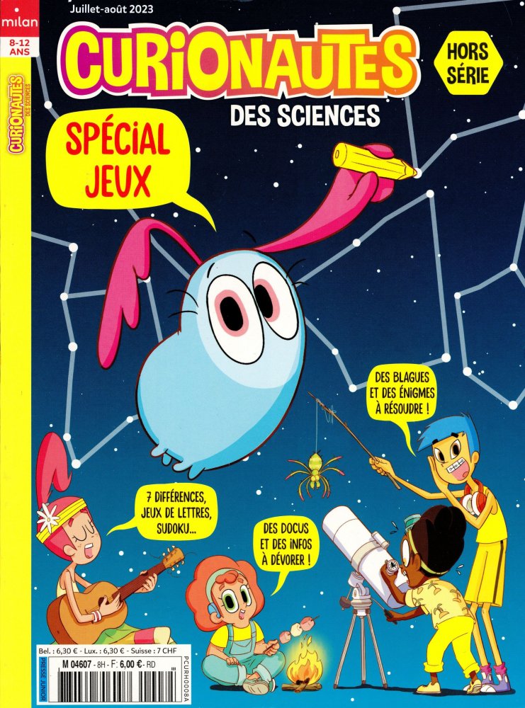 Numéro 8 magazine Curionautes des Sciences Hors Série