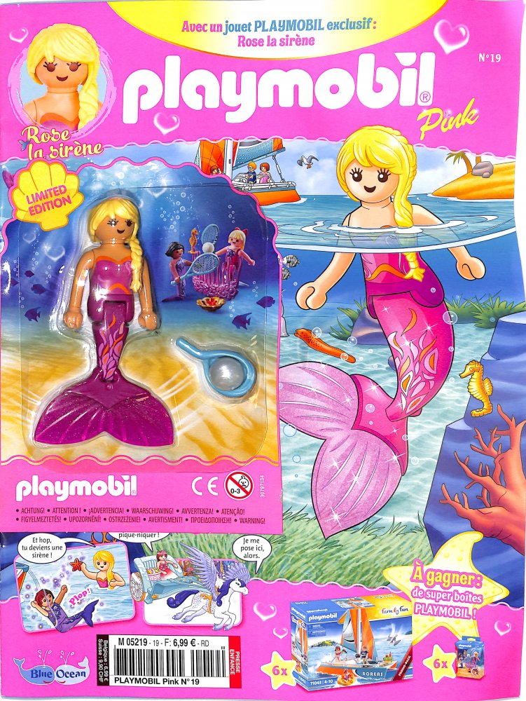 Numéro 19 magazine Playmobil Pink