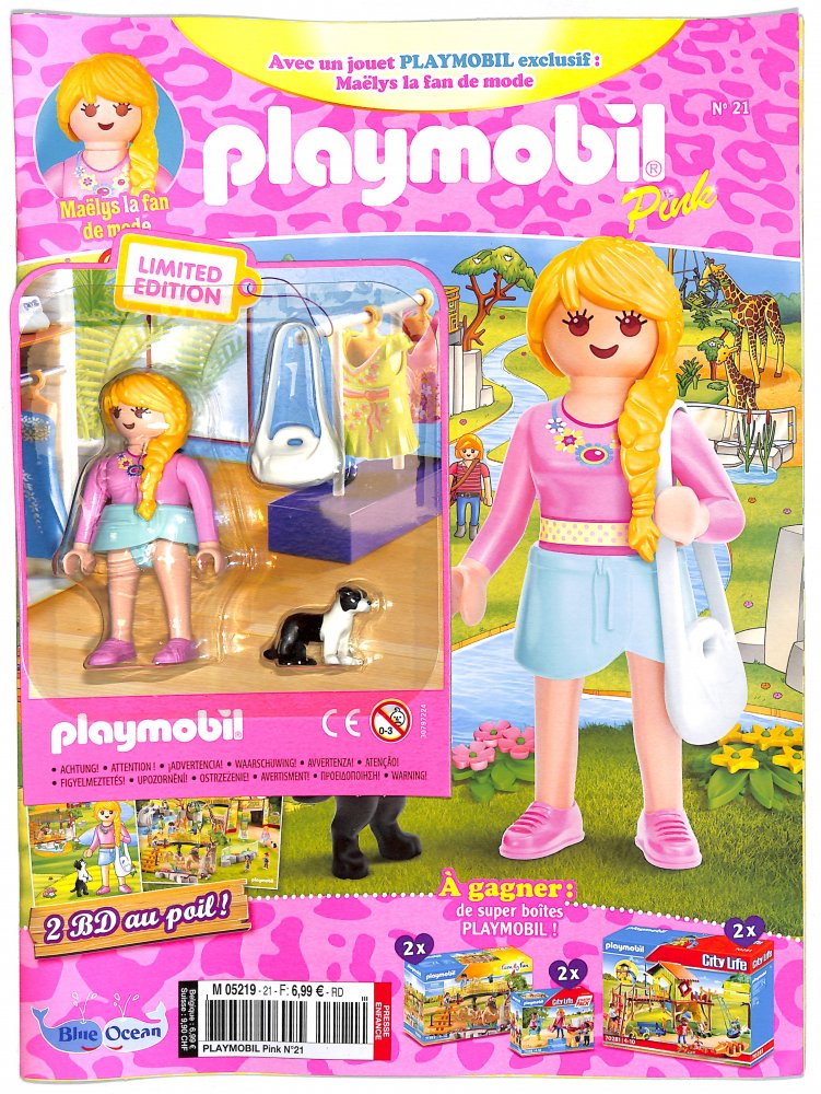 Numéro 21 magazine Playmobil Pink