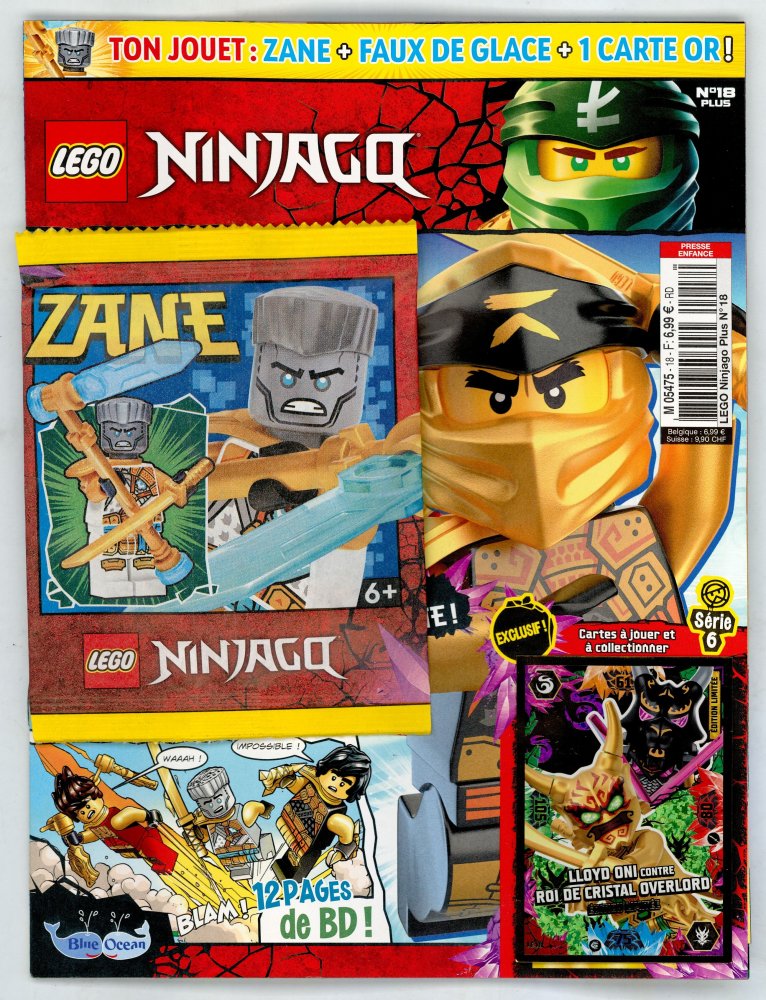 Numéro 18 magazine NinjaGO Lego Plus
