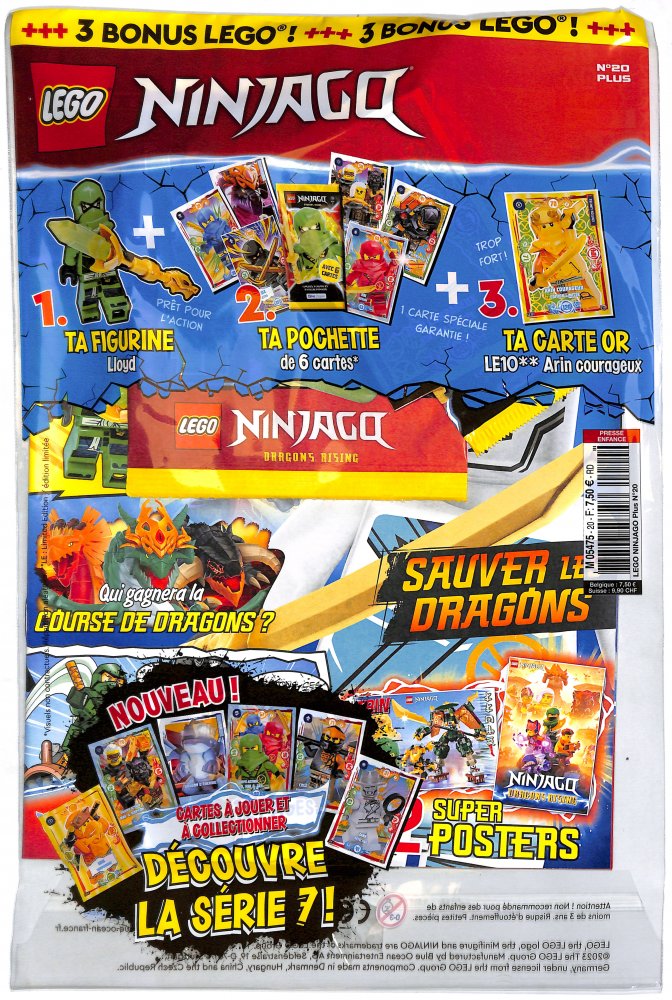 Numéro 20 magazine NinjaGO Lego Plus