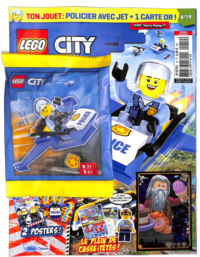 Numéro 19 magazine Lego City