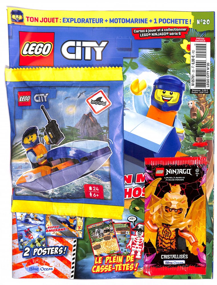 Numéro 20 magazine Lego City
