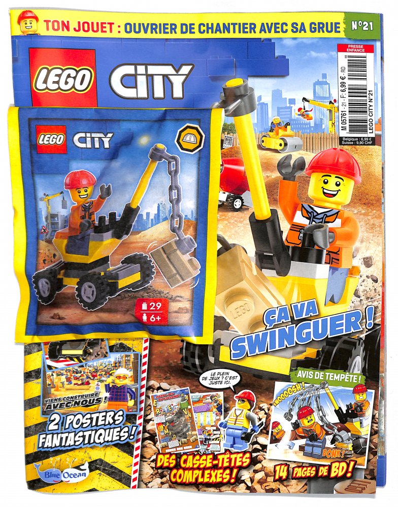 Numéro 21 magazine Lego City