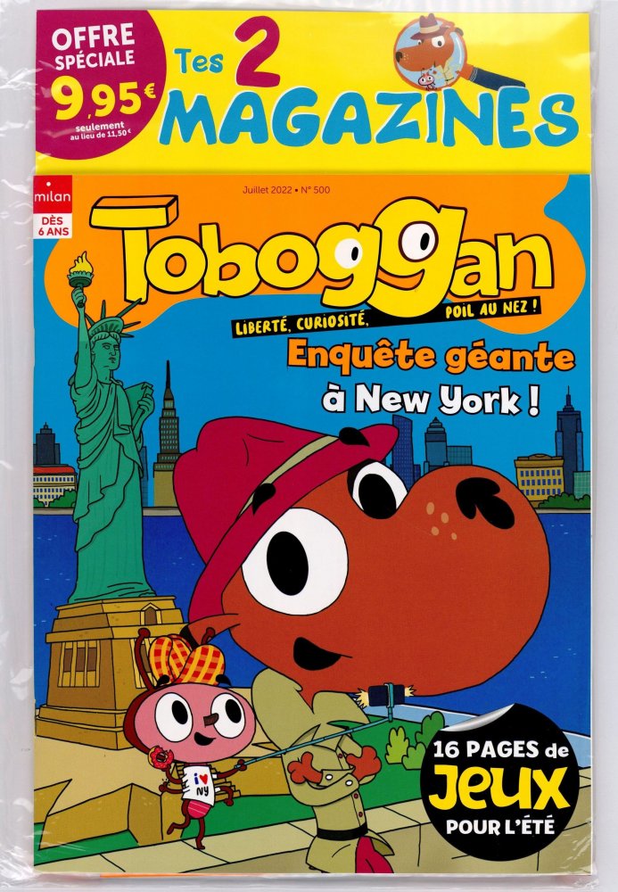 Numéro 20 magazine Toboggan + Toboggan Hors-Série Jeux