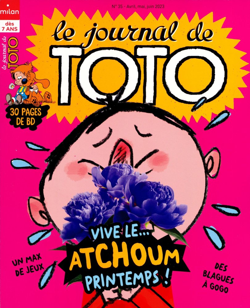 Numéro 35 magazine Le Journal de Toto
