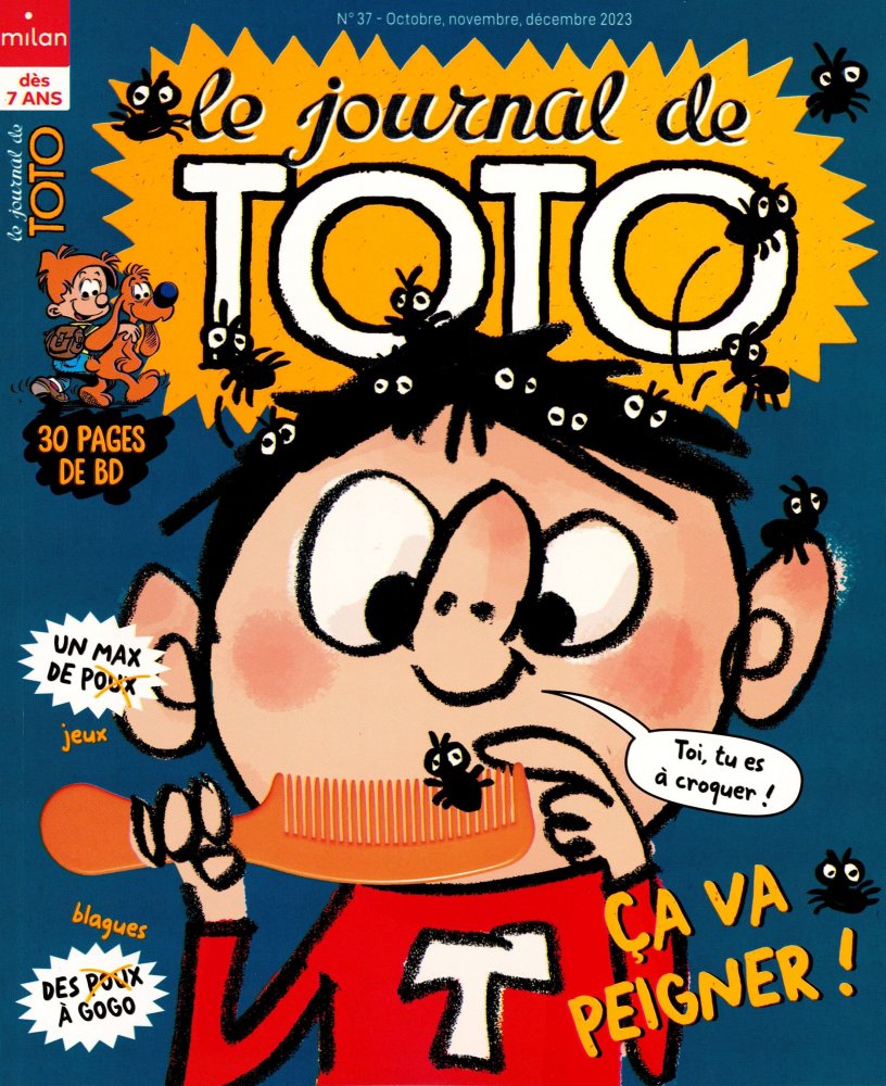 Numéro 37 magazine Le Journal de Toto