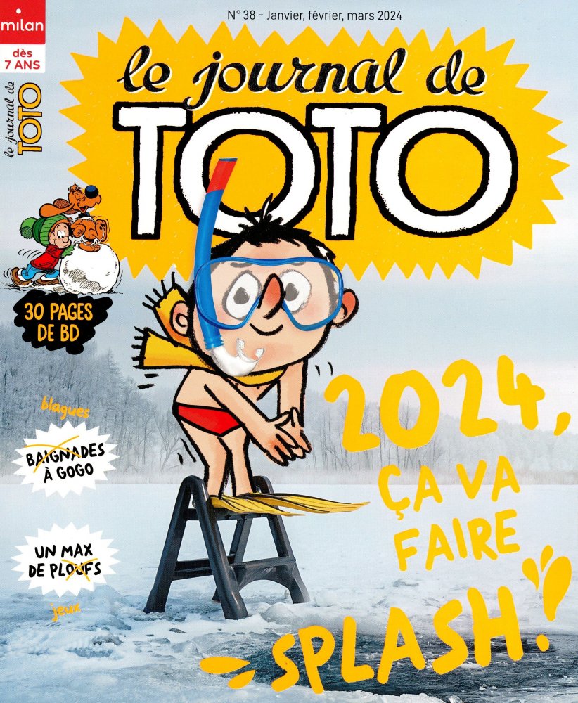 Numéro 38 magazine Le Journal de Toto