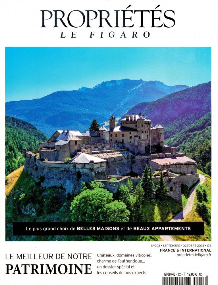 Numéro 203 magazine Propriétés Le Figaro