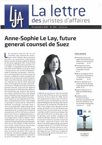 Magazine LJA - La Lettre des Juristes d'Affaires