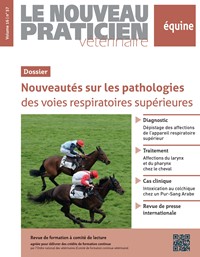Magazine Le Nouveau Praticien Vétérinaire – équine
