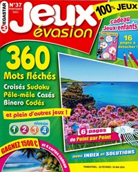 Magazine Jeux Evasion