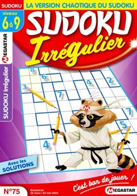 Magazine Sudoku irrégulier