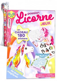 Magazine Passion Licorne Jeux