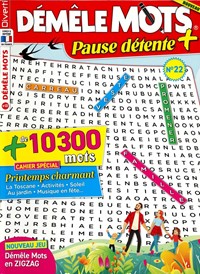 Magazine Démêle Mots Pause Détente +